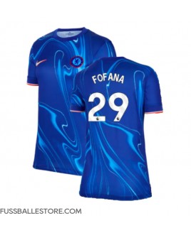 Günstige Chelsea Wesley Fofana #29 Heimtrikot Damen 2024-25 Kurzarm